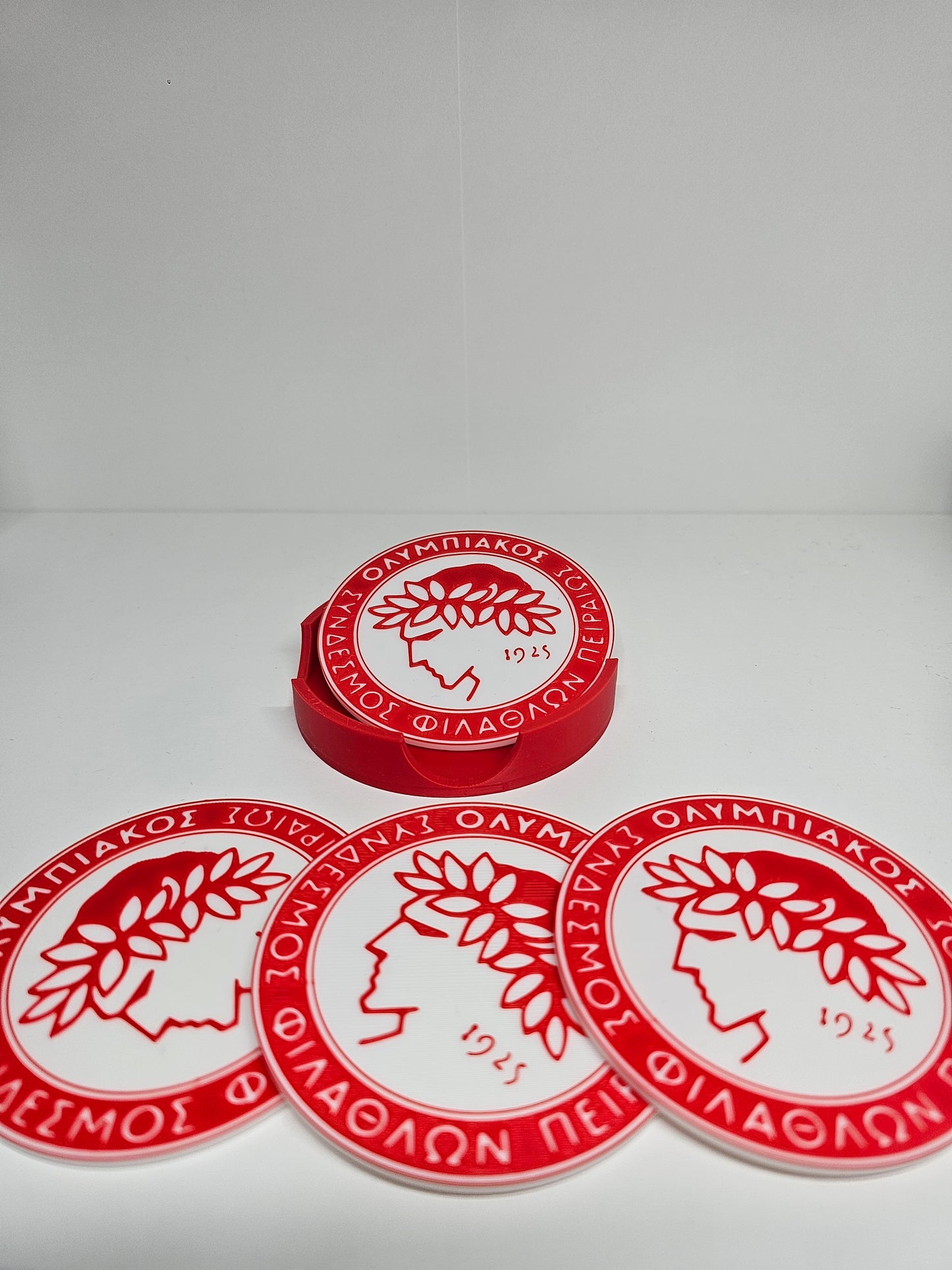 Olympiakos coaster set