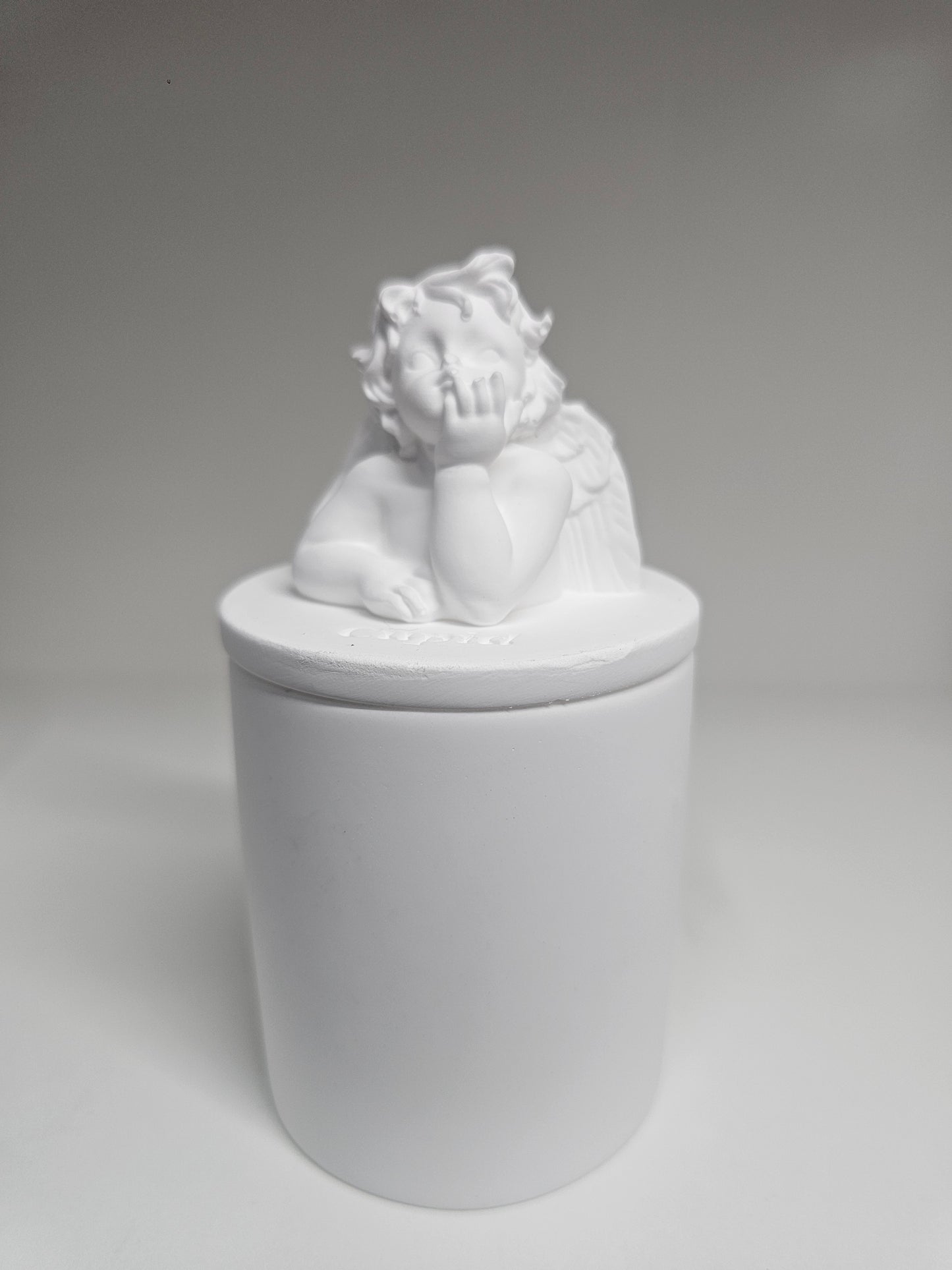 Angel Gilded Jar